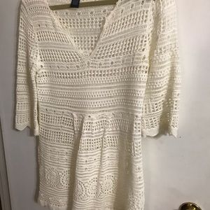 Crochet overlay top